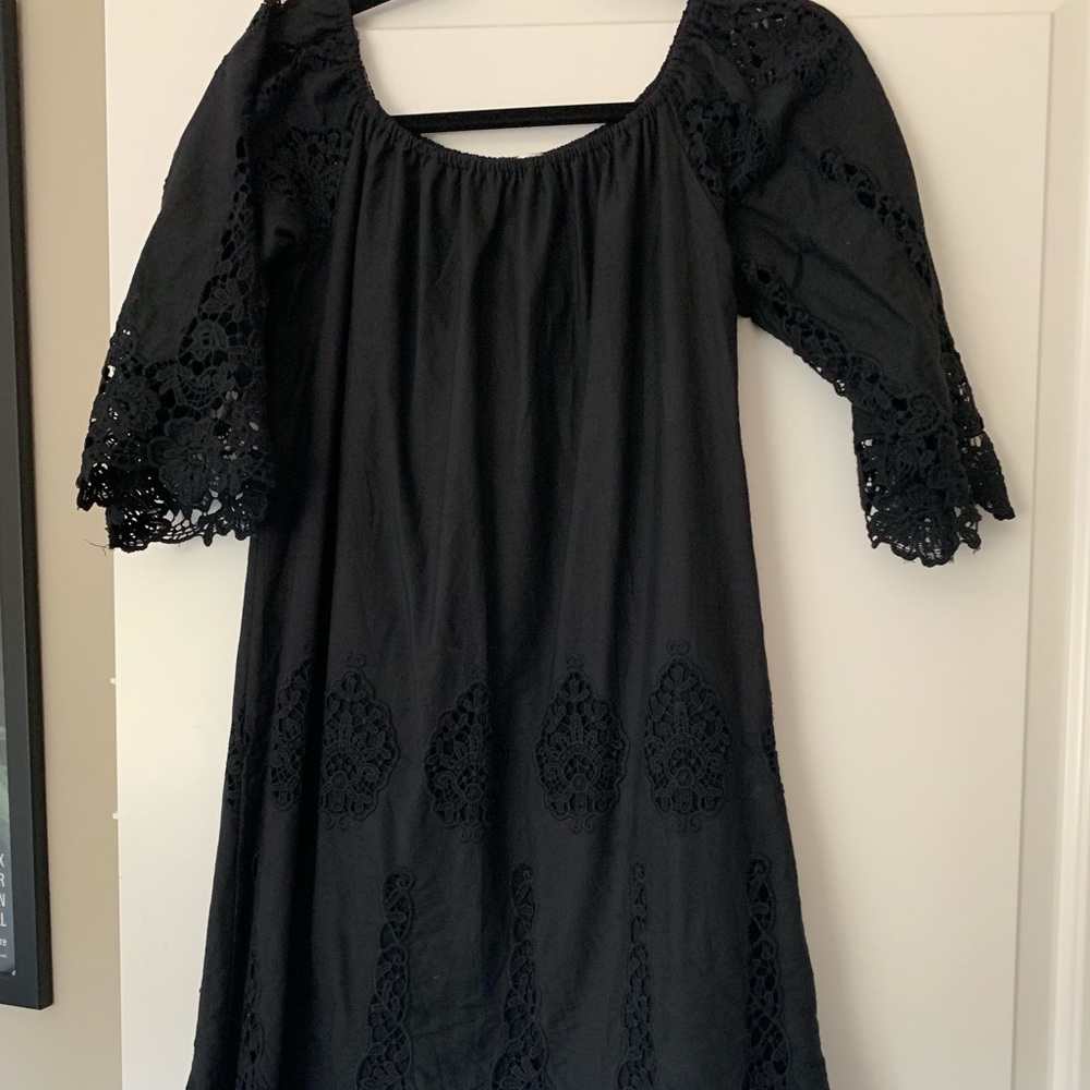 Moon off the shoulder dress